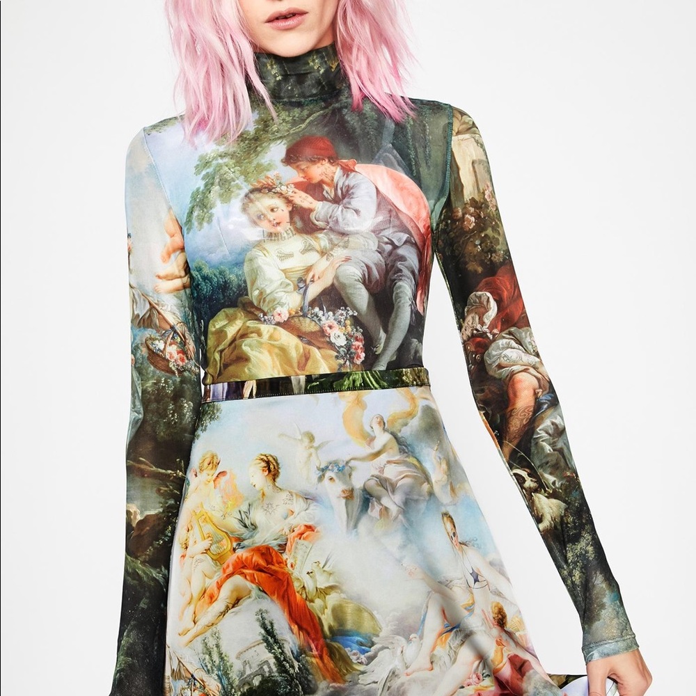 DOLLS KILL Da Vinci’s Demons Mesh Top